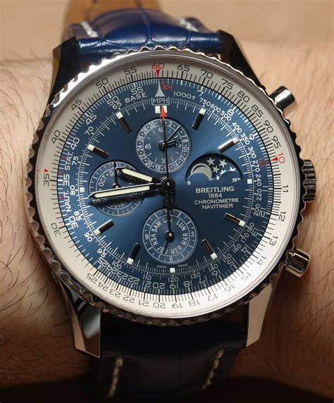 breitling navitimer 1461 limited edition blue watch|Breitling Navitimer 46mm price.